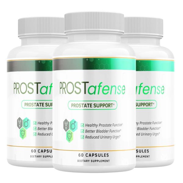 (3 Pack) Prostafense Advanced Capsules to Support Prostate Health & Strong Flow
