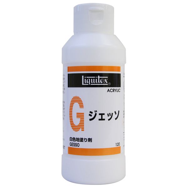 LIQUITEX Acrylic Paint Gesso 4.2 fl oz (120 ml), White