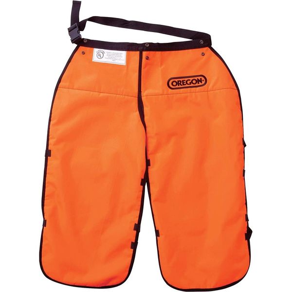 Oregon 564132-32 Orange Apron Safety Chaps, 32" Length