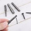 sourcing map 10pcs H4 Hex Screwdriver Bit 1/4" Hex Shank 2" Length Magnetic Security Screw Driver Power Tool