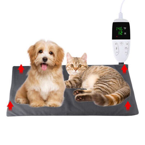 Waterproof Electric Heating Pad Heater Warmer Mat Cushion Bed For Pet Dog Cat