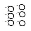 10K Temperature Sensor Probe 6pcs 1 Meter Waterproof Temp Sensor Probe Stainless Steel 3950 NTC Temp Sensor Probe Digital Temperature Transmitter Extension Cable