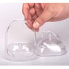 Beard Shaper Goatee Mustache Grooming Tool Face Hair Styling Template for Man - Transparent - 5 PCS/Set (Transparent)