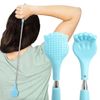 Grandchild Hand Stretchable Cat Hand Cute Telescopic Stainless Steel Lightweight (Blue)