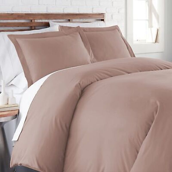 Oversized Full/Queen Duvet Cover Set – Lightweight, Pet Hair Resistant