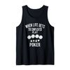 Unique Funny Poker Themed Tank Top