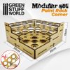 Green Stuff World Modular Paint Rack - Straight Corner