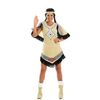 Fun Shack FN2295M Costume, Womens Native American Beige, Medium