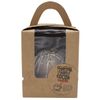Natural Kraft Hot Cocoa Bomb Instruction Labels 2 Inch Round Holiday 50 Total Stickers