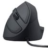 Nakabayashi Z2959 Digio2 Ergonomic Mouse, 5 Buttons, BlueLED, Black