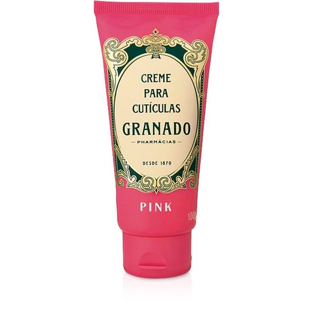 Linha Pink Granado - Creme para Cuticulas 100 Gr - (Granado Pink Collection - Cuticle Cream Net 3.5 Oz)