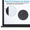Manual Pull Down Projector Projection Screen Home Theater Movie 100" 16:9 Black