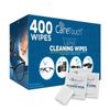400pack Lens Cleaning Wipes For Eyeglasses Individually Wrapped & Pre-Moistened