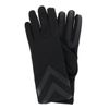 Isotoner Women's Touchscreen Shortie Chevron Unlined Winter Glove, Small/Medium, Black