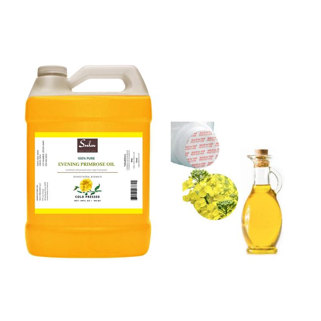 100% Pure All Natural Evening Primrose Oil 12% GLA (7 lbs/112 oz)