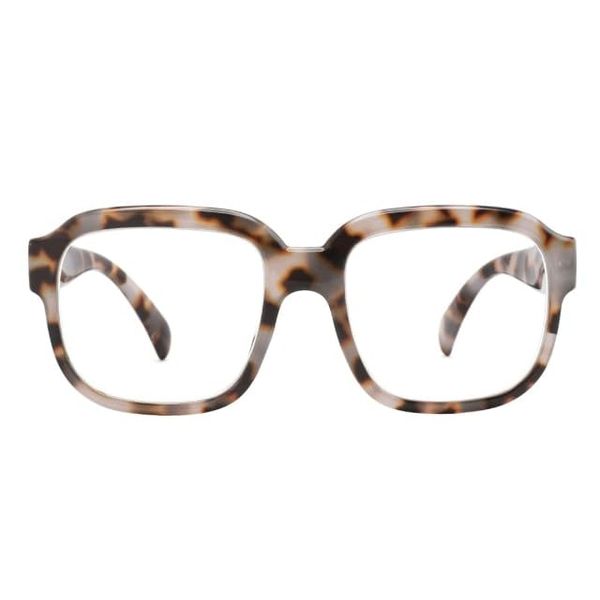 Goodlookers Reading Glasses 'Pedro' White Tortoiseshell +1.00