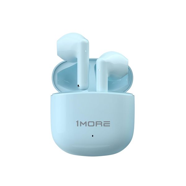 1MORE Q10 Mini Kopfhörer Kabellos, In Ear Ohrhörer Bluetooth 5.3, Wireless Headphones mit 13mm Treiber, 26 Std. Spielzeit, IPX4 Wasserdicht, 2 Mikros mit KI, Touch Control, Tiefer Bass (Blau)