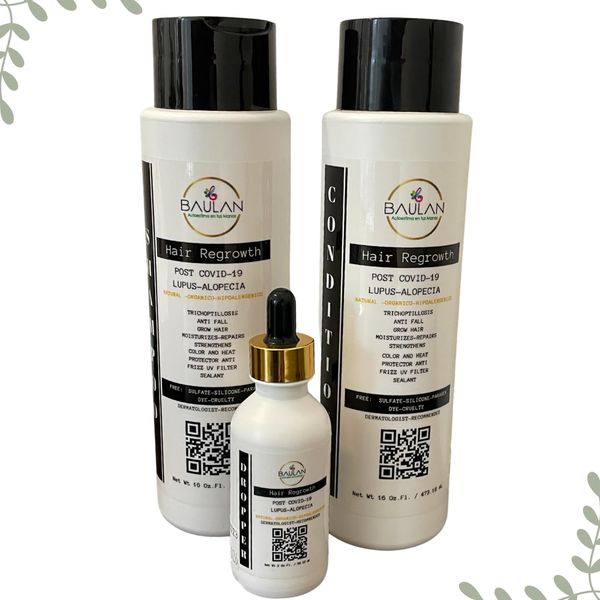 BAULAN LINEA CAPILAR HAIR REGROWTH 3 PASOS
