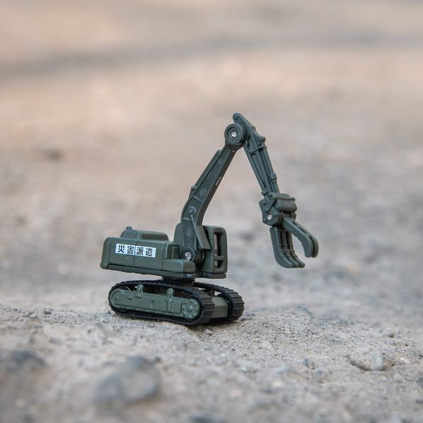 Tomica No.120 Excavator Shovel Grapple Specifications (Boxed)