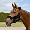 Rhinegold Fur Trim Headcollar - Cob - Black