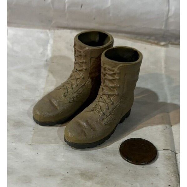 Dragon US Desert Boots ( 1 ) 1/6th Scale Toy Accessory