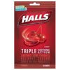 Halls Cough Suppressant Drops Cherry - 80 ct, Pack of 2