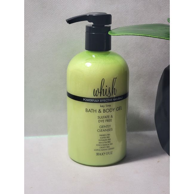 WHISH KEY LIME BATH BODY GEL 13 Oz