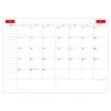 Daigo E8839 2025 Planner, Appointment, Monthly Block, Navy, Starts March 2025