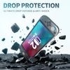Tixlux Dockable Protective Case for Nintendo Switch 2 (2025), Transparent PC Cover, Joy Controller Shells& 6 Thumb Grips, Shockproof Full Protection – Compatible with Switch Dock