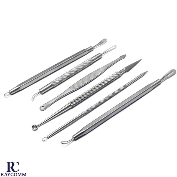 Professional Blackhead Remover Pimple Comedone Spot Acne Extractor Kit CE