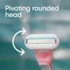 Gillette Venus Sensitive Women's Disposable Razors - Single Package of 3 Razors