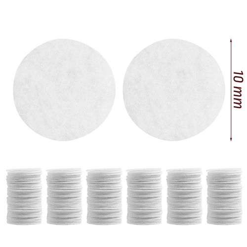 800 Pieces Microdermabrasion Filters 10mm Microdermabrasion Pads Microderm Filters Replacement Dermabrasion Filters Cotton Filters for Microdermabrasion Machine (800 Pieces)