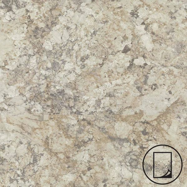 Wilsonart Laminate Sheets 4' x 8' Premium Quarry Spring Carnival Granite White