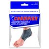 Champion Ankle Brace, Figure 8 Straps, Adjustable Support, Airmesh Fabric, Small