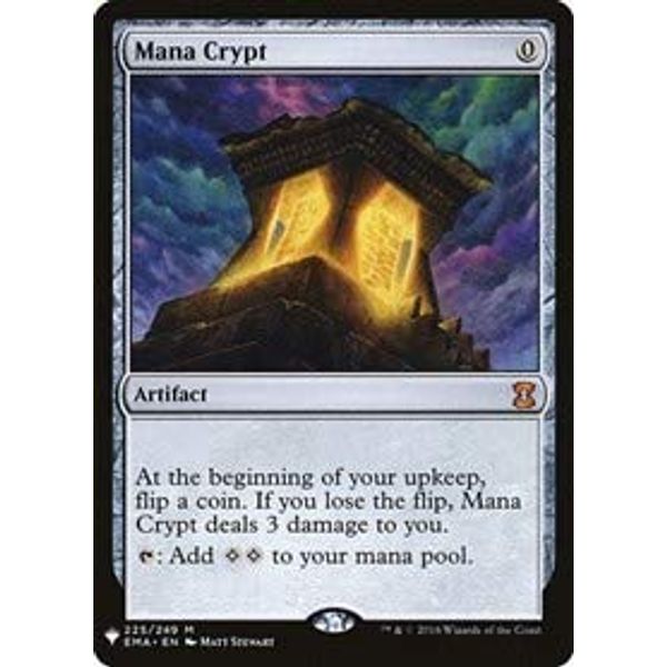 Magic: The Gathering - Mana Crypt - Mystery Booster - Eternal Masters