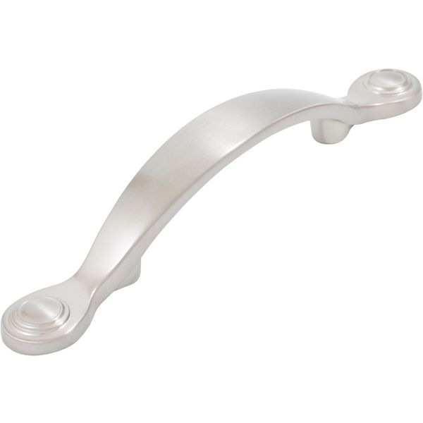 Charlotte Cabinet Pull, 3 Inches, Satin Nickel by Stone Harbor Hardware