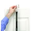 Perfect Curve CapRack18 Over-The-Door Cap Organizer, Two Straps, Holds Up To 18 Caps, Black