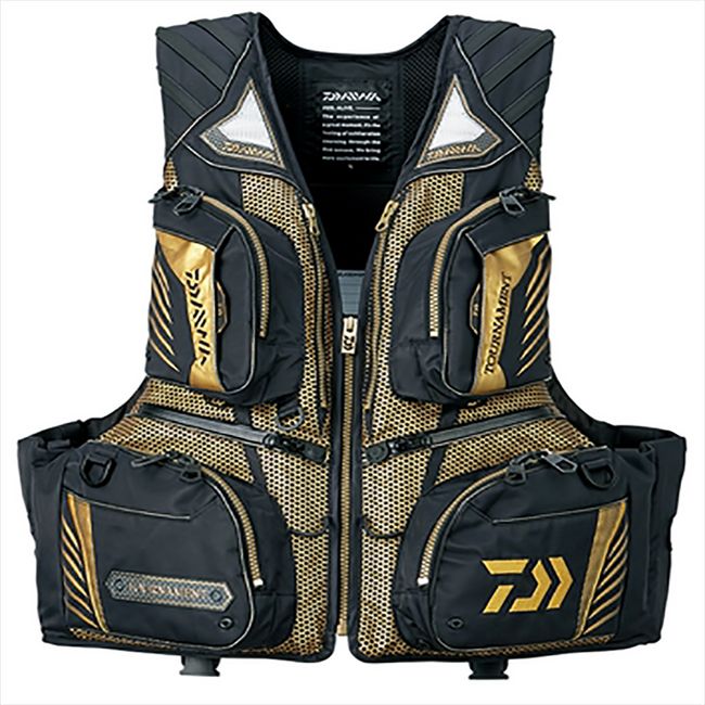 Waterproof fishing outlet vest