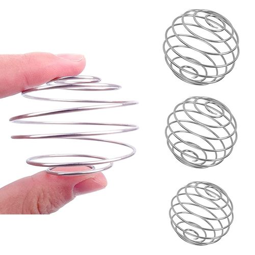 2 Pcs Supplements Shaker Ball Whisk Ball Shaker Cup Bottle Mixer Protein Mixing Ball (Diameter 2 inch)