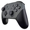 eXtremeRate Soft Touch Faceplate and Backplate for Nintendo Switch Pro Controller, Brushed Silver Patterned Replacement Shell Housing Case for Nintendo Switch Pro Controller - Controller NOT Included