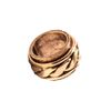 NKlaus KATAR Viking 7674 Beard Ring Knot Pattern Antique Bronze, 1 pc. (pack of 1), Bronze