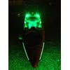 Kayak Green Fishing LED Light Kit - COMPLETE KIT with Power Source and switch 9 