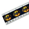 The Flash Batman Logo 12 Inch Standard and Metric Plastic Ruler