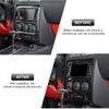 ?? Carbon Console Media Navigation Screen Panel Trim For Dodge Challenger 09-14