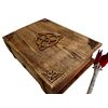 Wooden Book Box Trinity Knot Celtic for Dice, Accessories, Wiccan