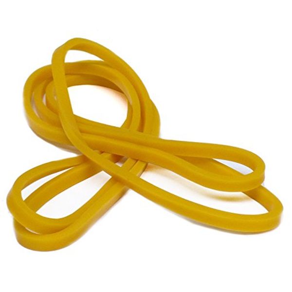 Strength Shop Premium Latex Resistance Bands 41" (No 0.5 - Yellow (Warm-up/Stretching Only))