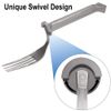 Rehabilitation Advantage Lightweight Swivel Fork