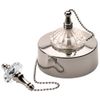 Deluxe 6Amp 2 Way Ceiling Switch Chrome and Crystal Feature FPK4-XT-49