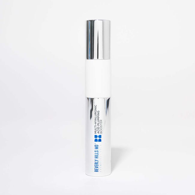 Beverly Hills MD Multi-Hyaluronic Acid Plumping Booster- Reduce Vertical Lip Wrinkles, Marionette Lines, Firm Skin w/HAs and Aloe- Anti-Aging Gel-Serum for Hydrating Skin- Correct Smile/Frown Lines