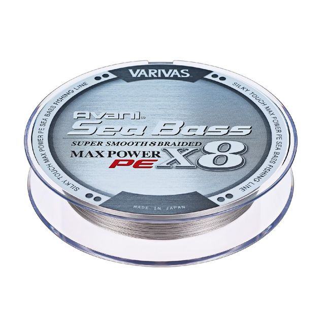 VARIVAS Line Abani Chivas PE Max Power X8 8 Bottles 150M No. 0.8 13.7 LB Stealth Gray